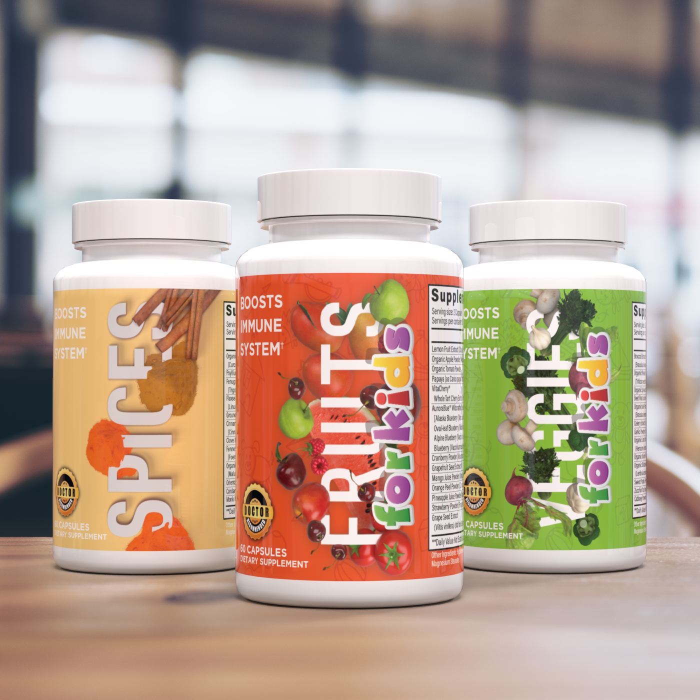 Fruggies Vegies, Fruits & Fiber and Spices 50g Package