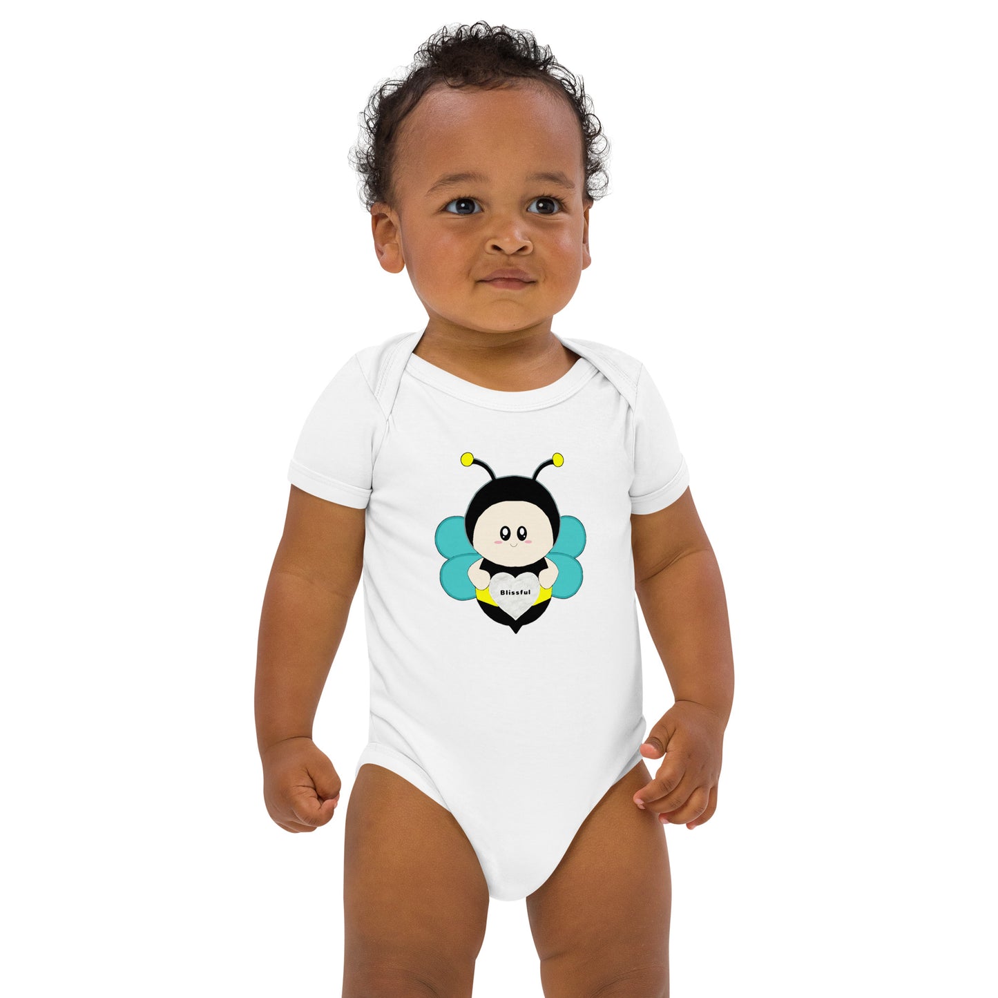 Organic cotton baby bodysuit