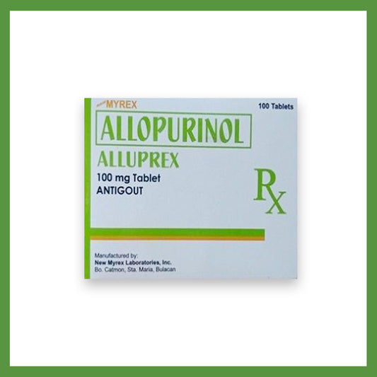Allopurinol 100mg (ALLUPREX)