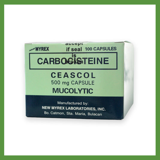 Carbocisteine 500mg (CEASCOL)